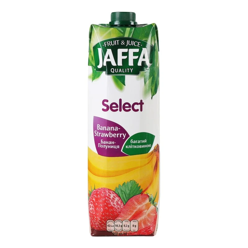 Нектар Банан-Клубника Jaffa, 0.95 л