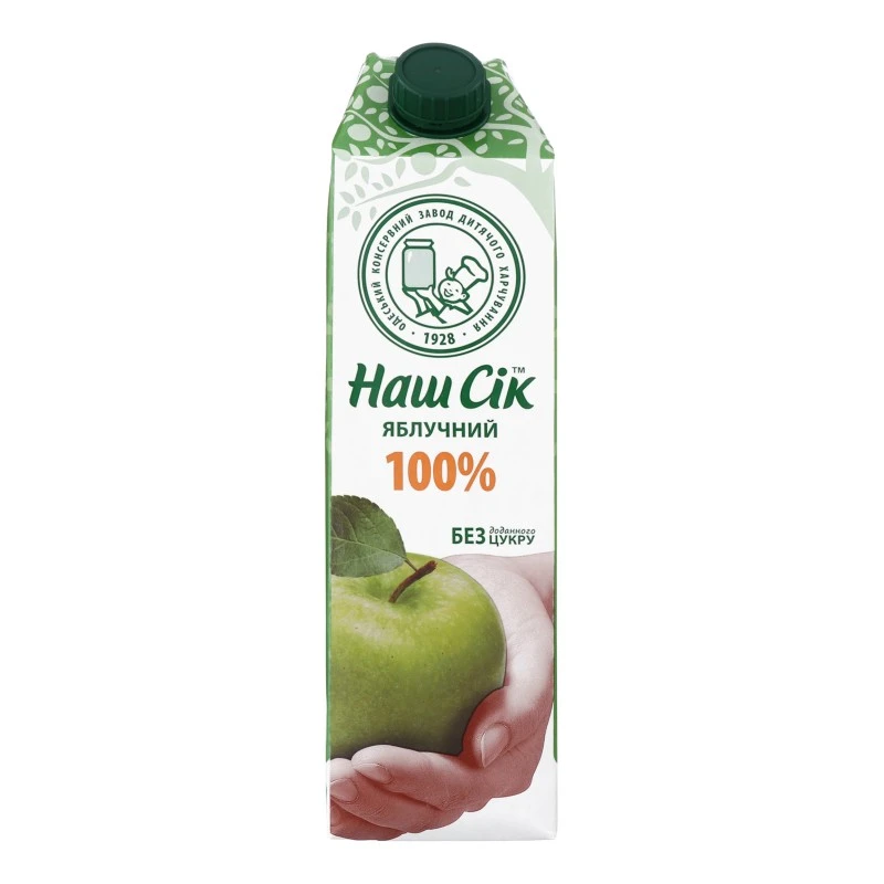 Сок Яблоко Наш Сок, 0.95 л