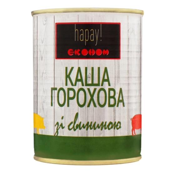 Каша гороховая со свининой hapay!, 340 г