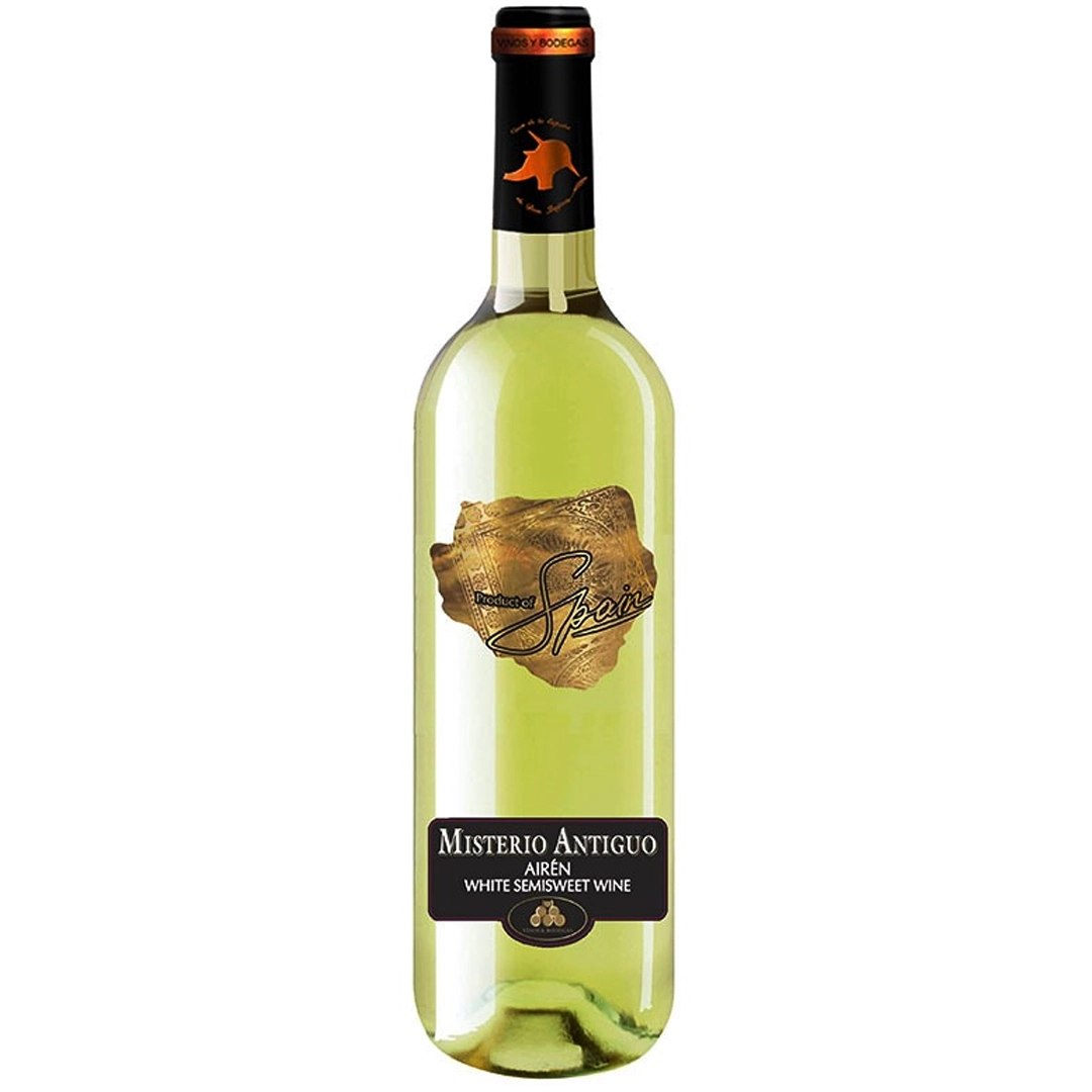 Вино белое полусладкое Airen Misterio Antiguo, 0.75 л