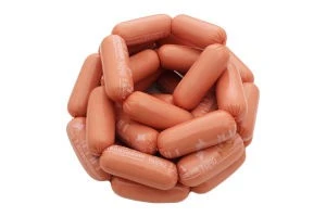 Сосиски в/с говяжьи Ранчо мини