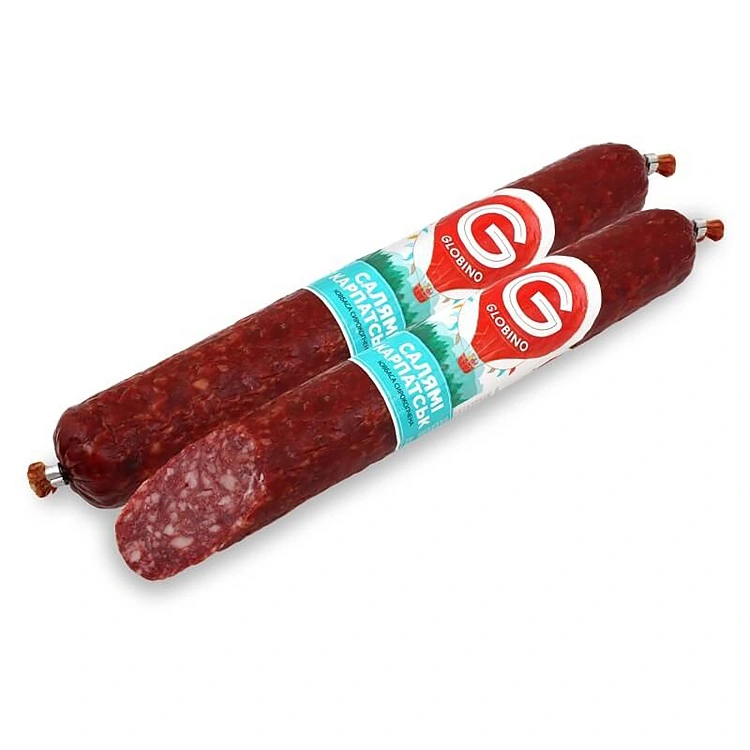 Колбаса сырокопченая Салями карпатская 1/с Глобино