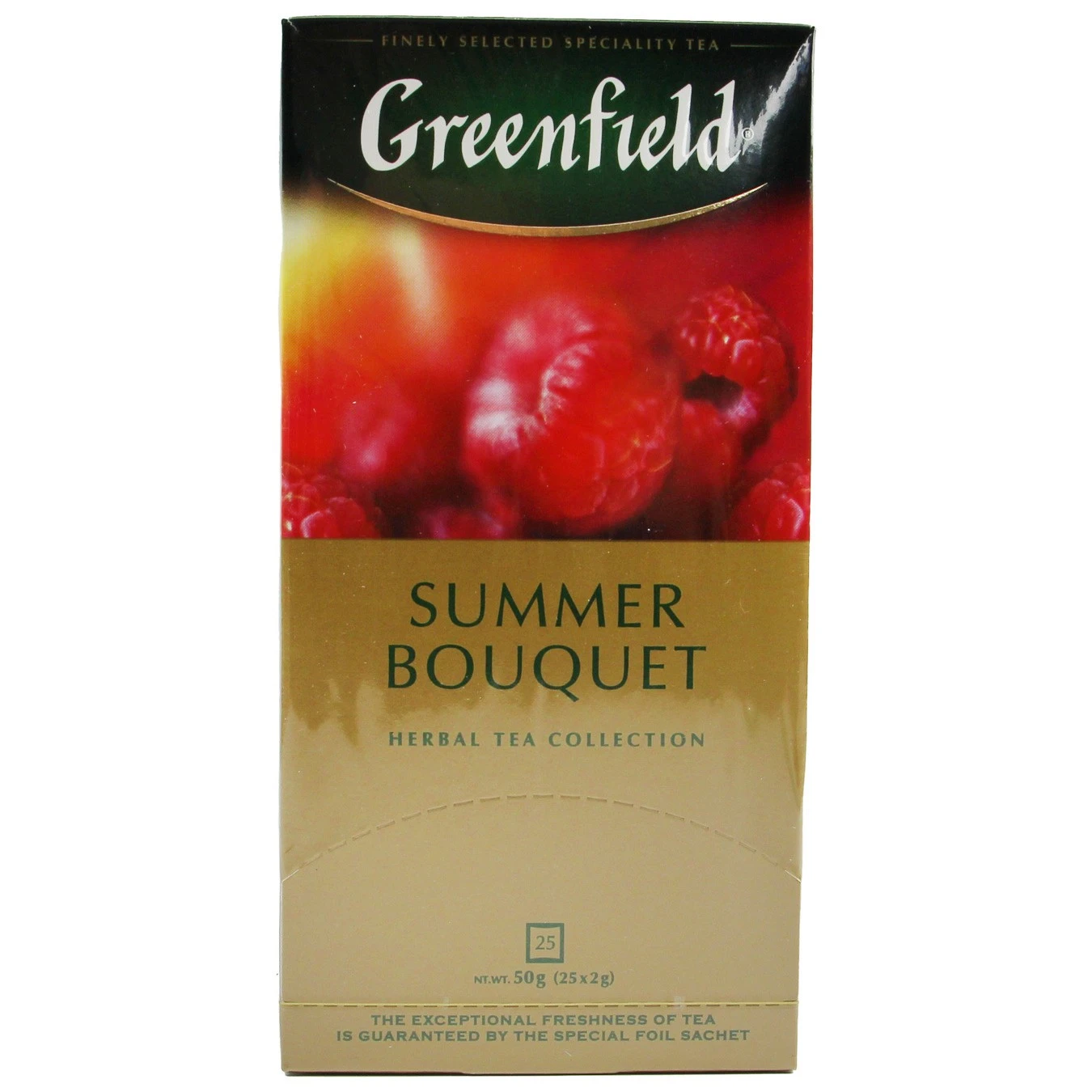 Чай пакетированный травяной Summer Bouquet Greenfield, 25 шт/уп.