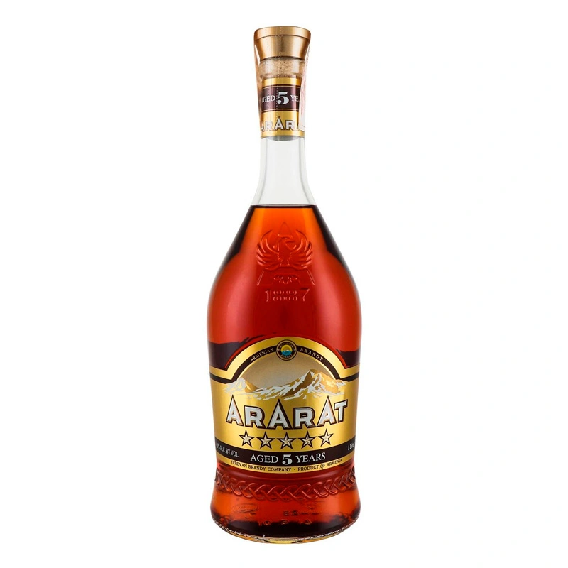 Бренди 5 звезд армянский Ararat, 0.5 л