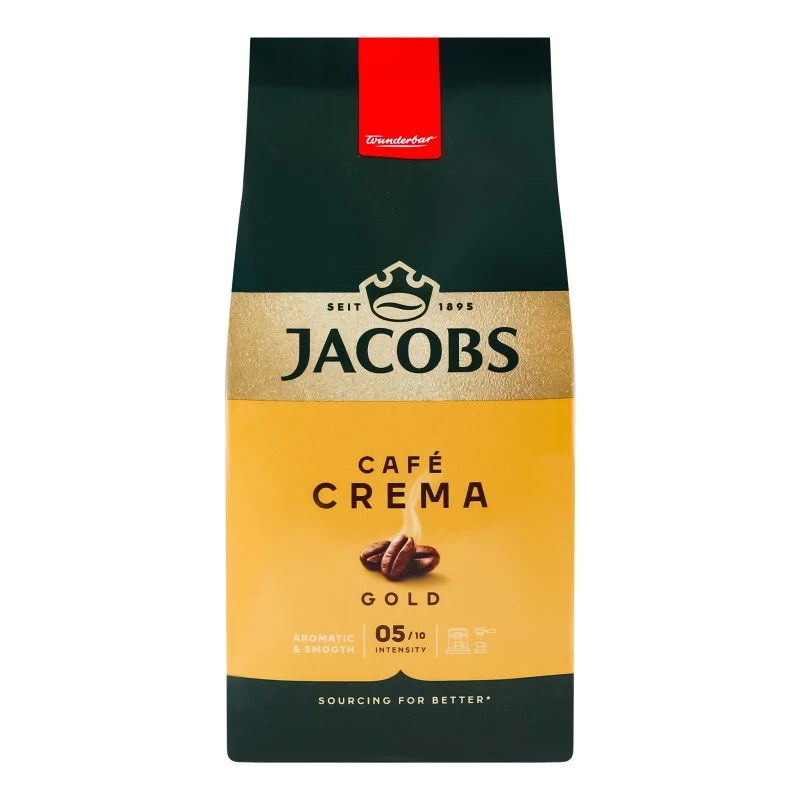 Кофе в зернах Crema Jacobs, 500 г