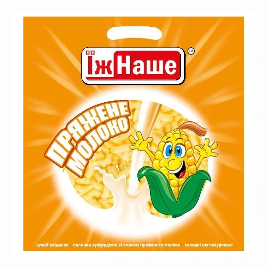 Кукурузные палочки со вкусом топленого молока Ешь Наше, 175 г
