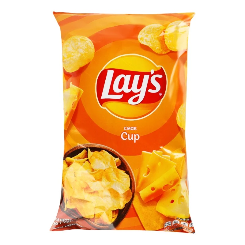 Чипсы со вкусом сыра Lay&#039;s, 120 г