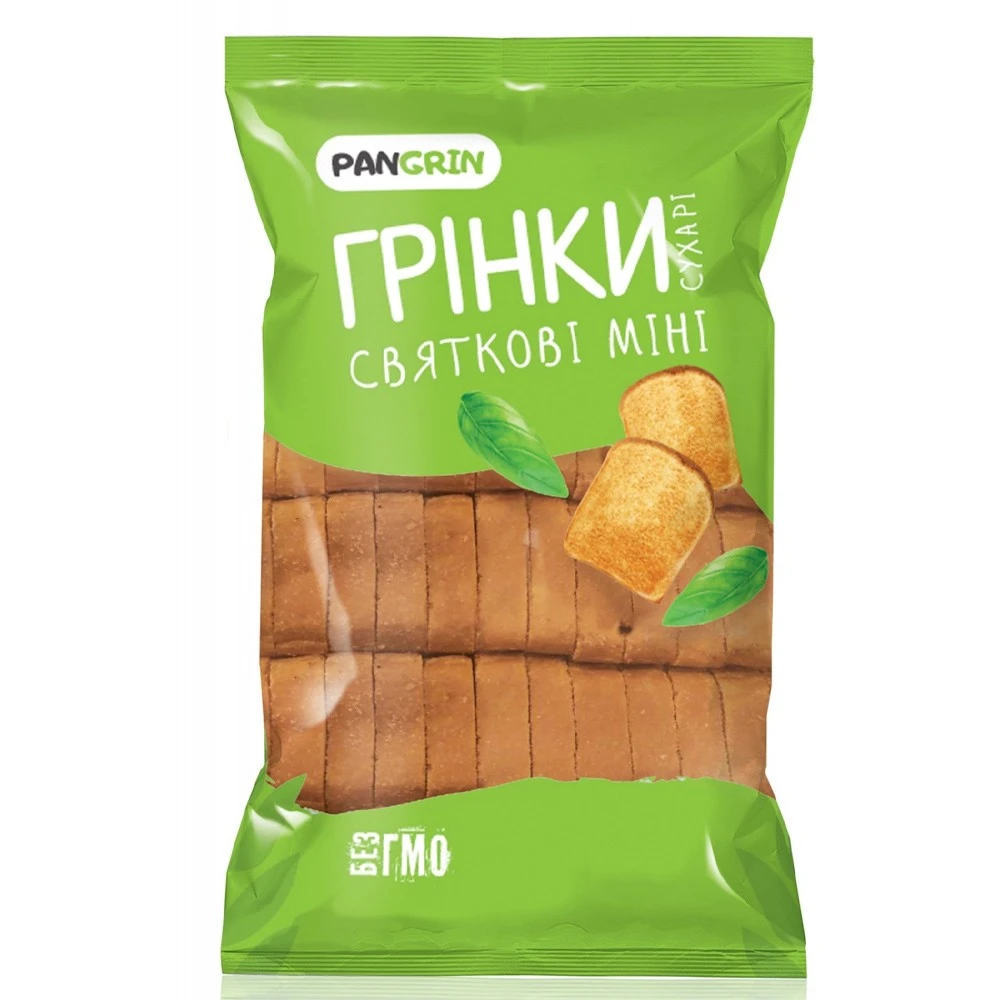 Гренки мини Праздничные Pan Grin, 120 г