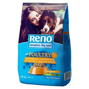 Корм сухой для собак с птицей Reno