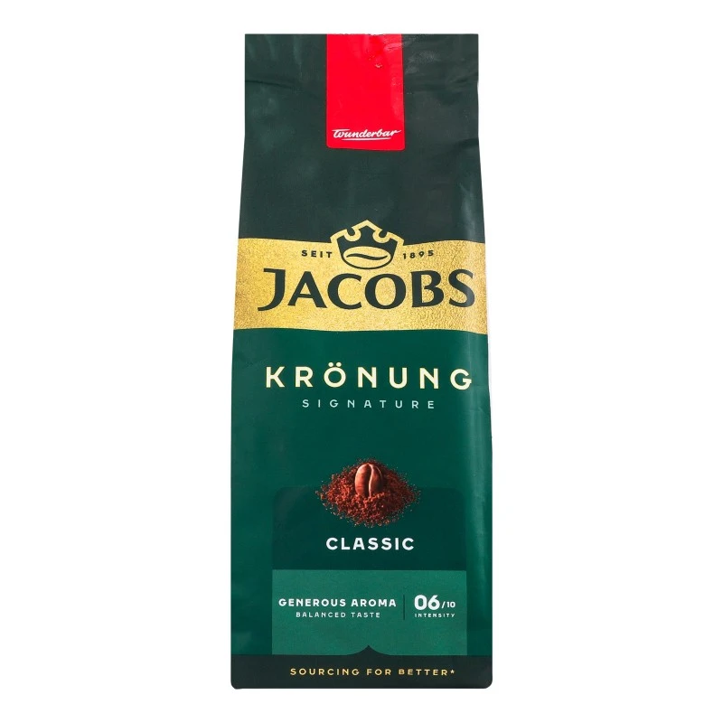Кофе молотый Кронунг классик Jacobs, 200 г