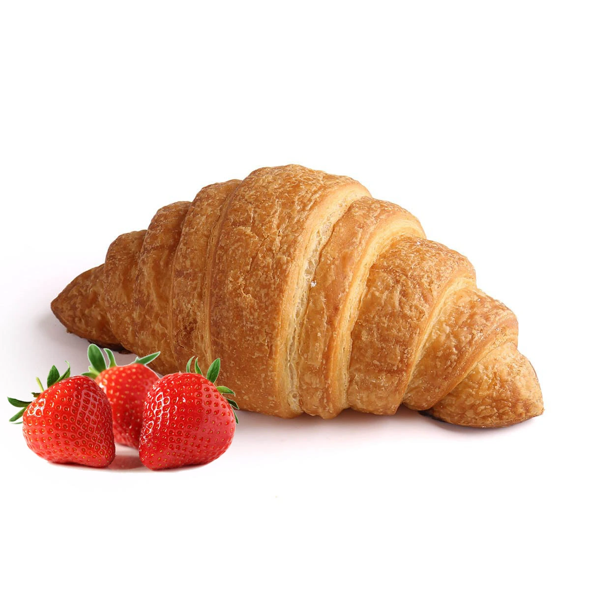 Круассан с клубникой, 80 г