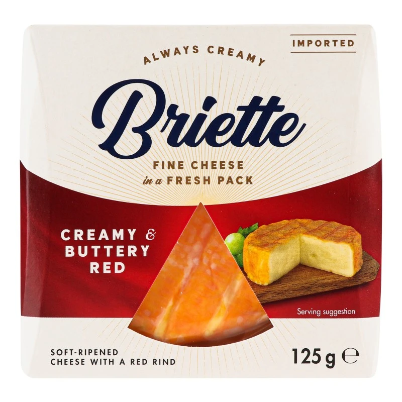 Сыр 60% мягкий Creamy&amp;Buttery Red Briette, 125г
