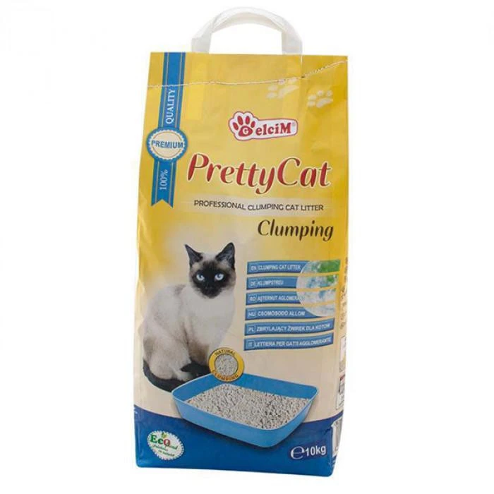 Гигиенический наполнитель бентонитовый PrettyCat, 5 кг