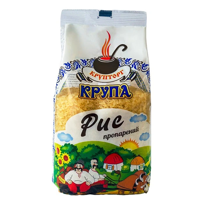 Рис пропаренный Крупторг, 800 г