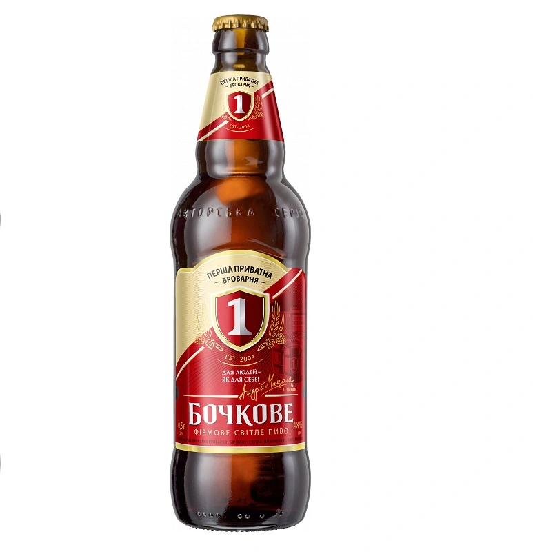 Пиво светлое Бочковое, 0.5 л