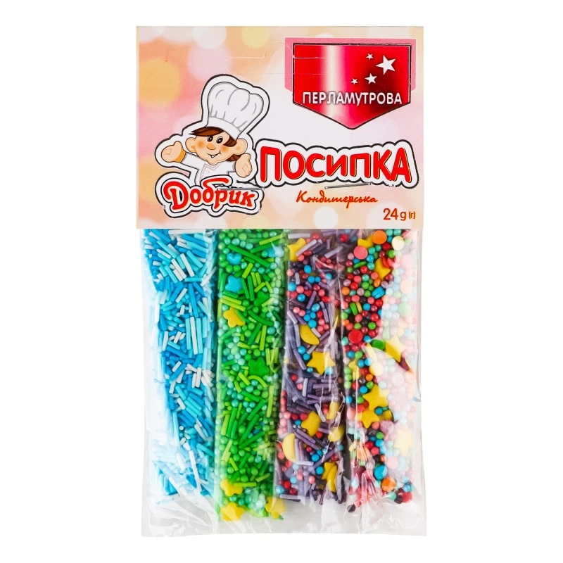 Посипка кондитерська Перламутрова Деко, 24г