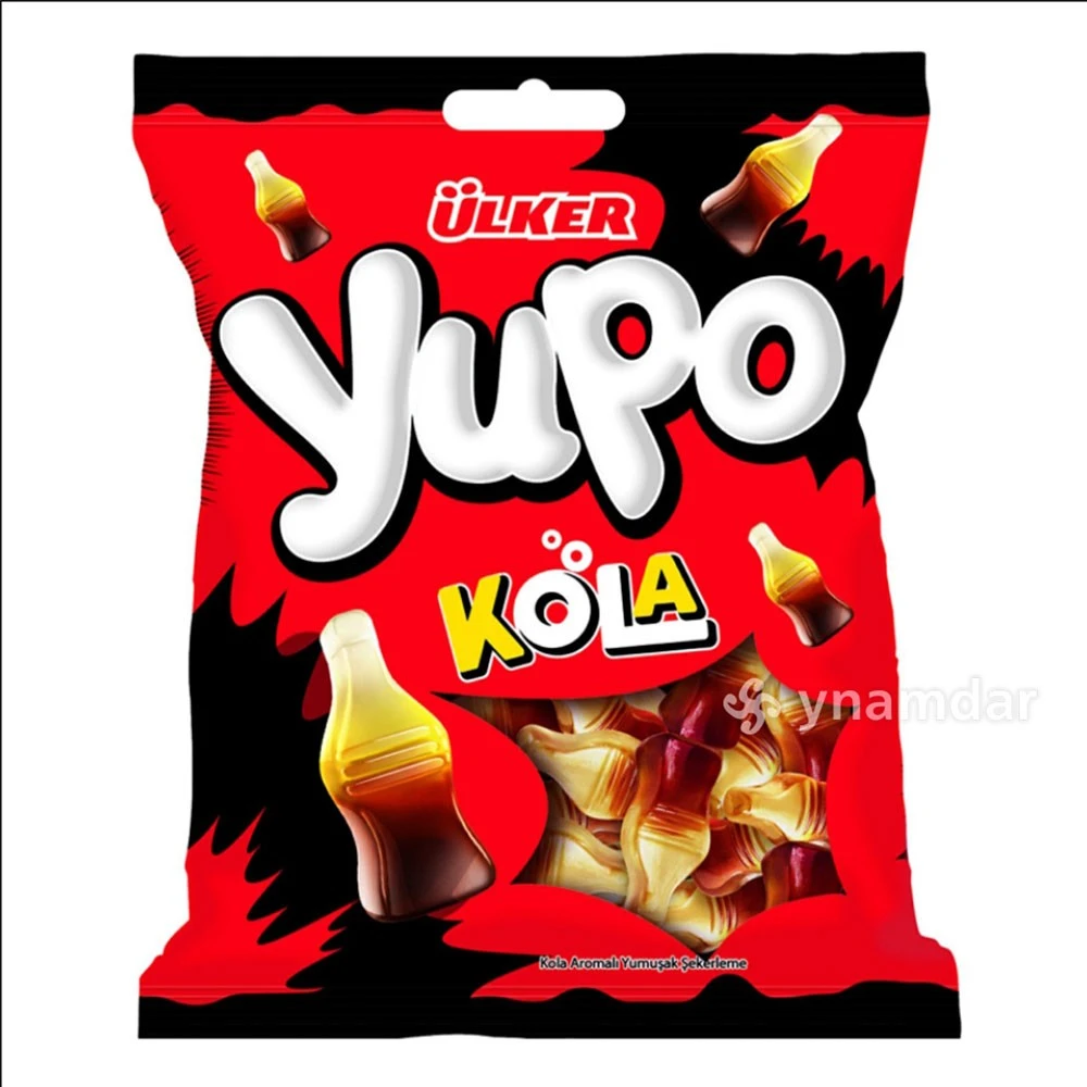 Желейные конфеты Yupo кола Ulker, 80 г