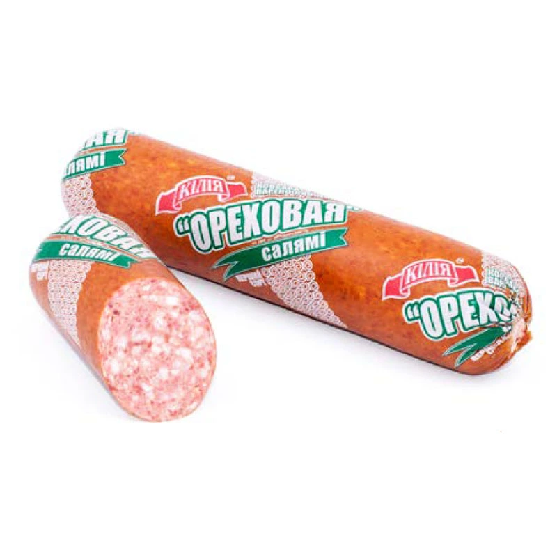 Колбаса полукопченая Сервелат ореховая Ретро в/с Килия