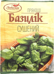 Базилик сушеный 10г ТМ Любисток, шт