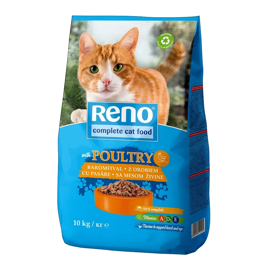 Корм сухой для котов с птицей Reno