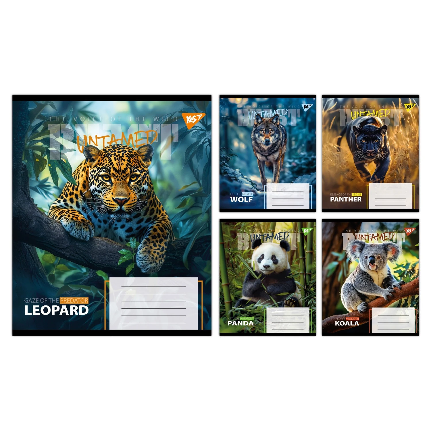 Тетрадь 48 листов клетка The wild Yes, шт