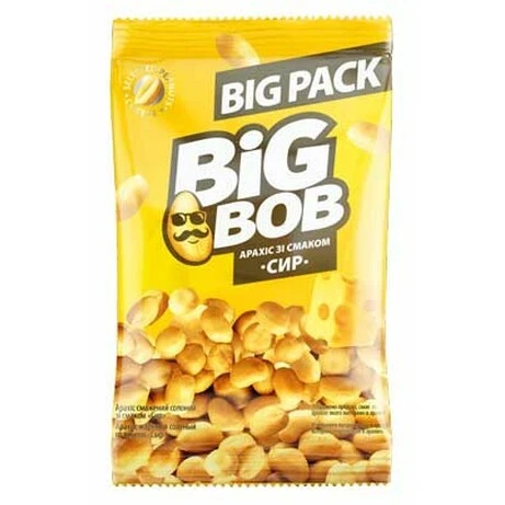Арахис жареный со вкусом сыра  Биг Боб, 130 г