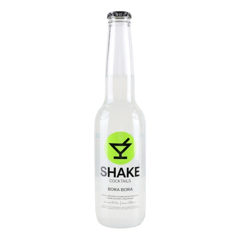 Слабоалкогольный напиток сильногазированный Bora Bora Shake, 0.33 л