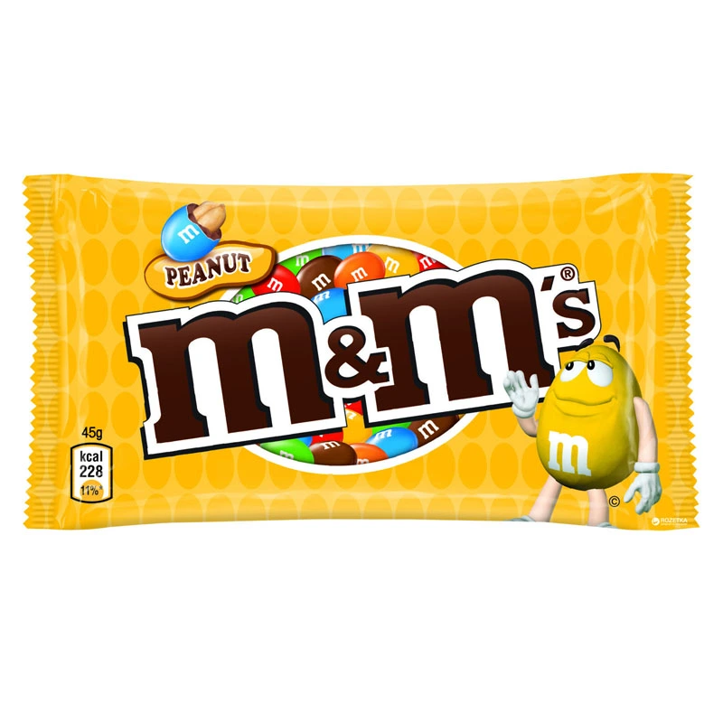 Драже с арахисом M&amp;M, 45 г