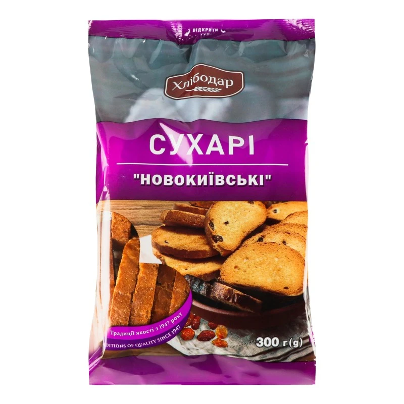 Сухари Новокиевские Хлебодар, 300 г