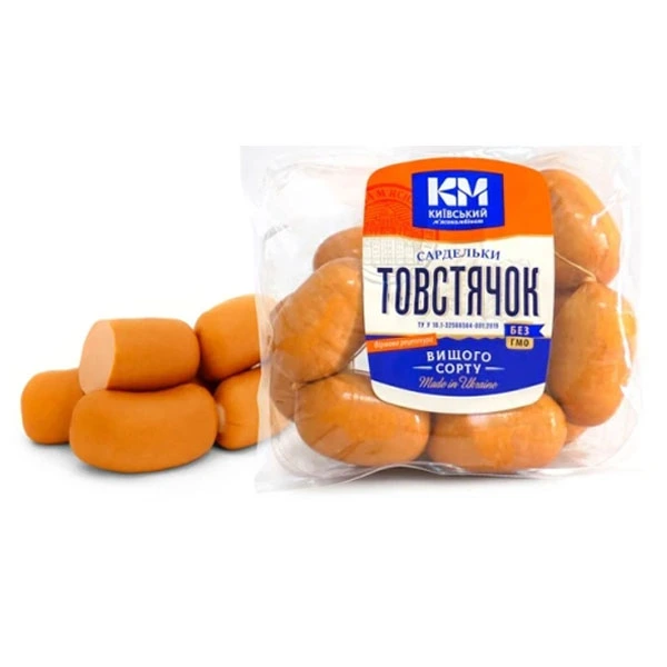 Сардели вареные Толстячок в/с Киевский МК