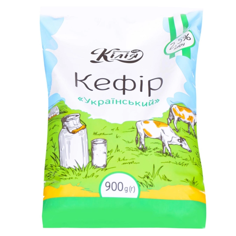 Кефир 2.5% Кілія, 900 г