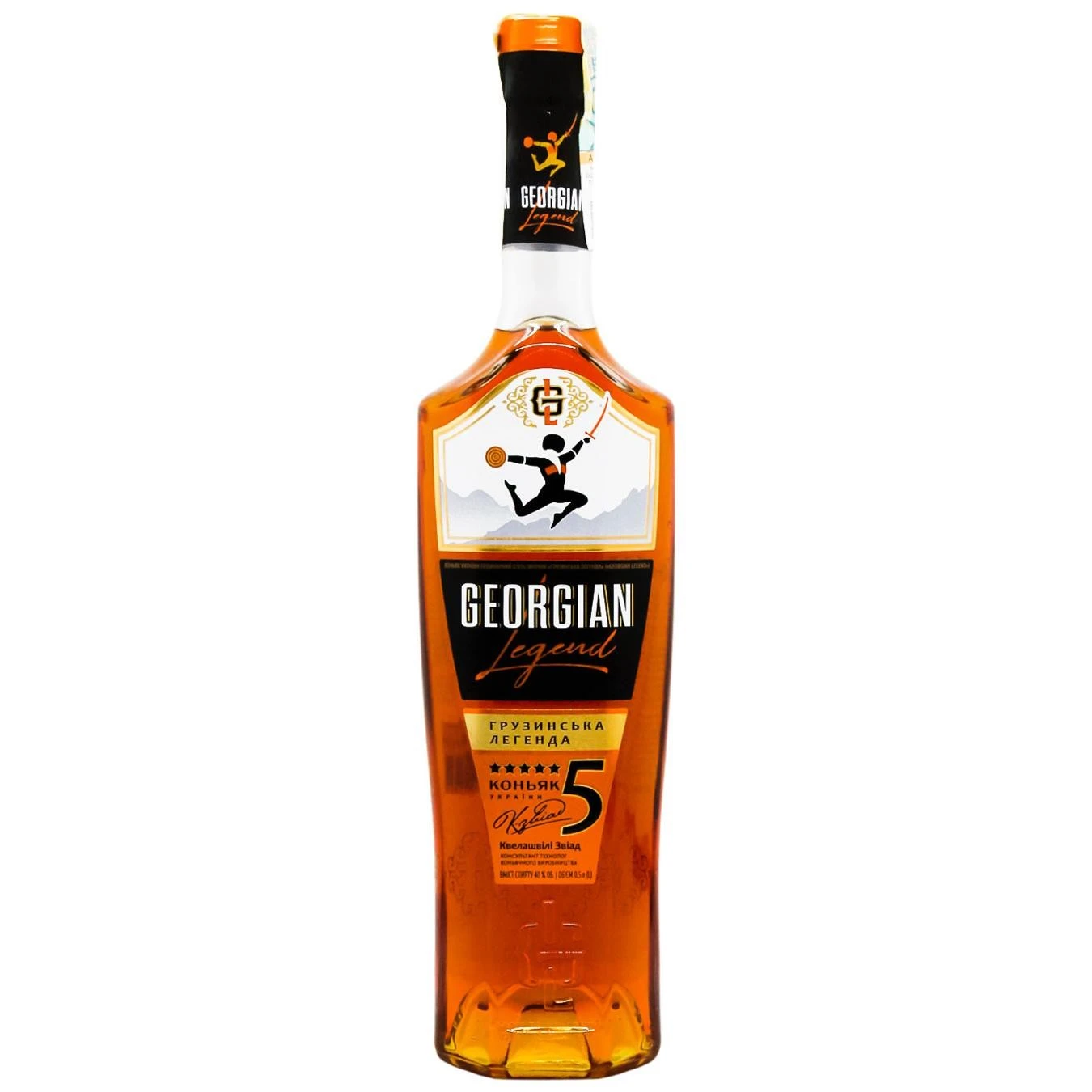 Бренди 5 лет Georgian Legend, 0.5 л