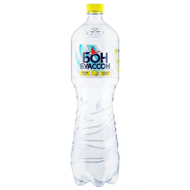 Вода сильногазированная с лимоном Бон Буассон, 1.5 л