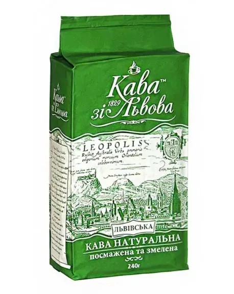 Кофе молотый Львовский Кава зі Львова, 225 г