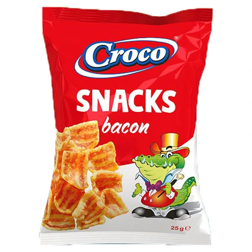 Закуска со вкусом бекона Croco, 50 г