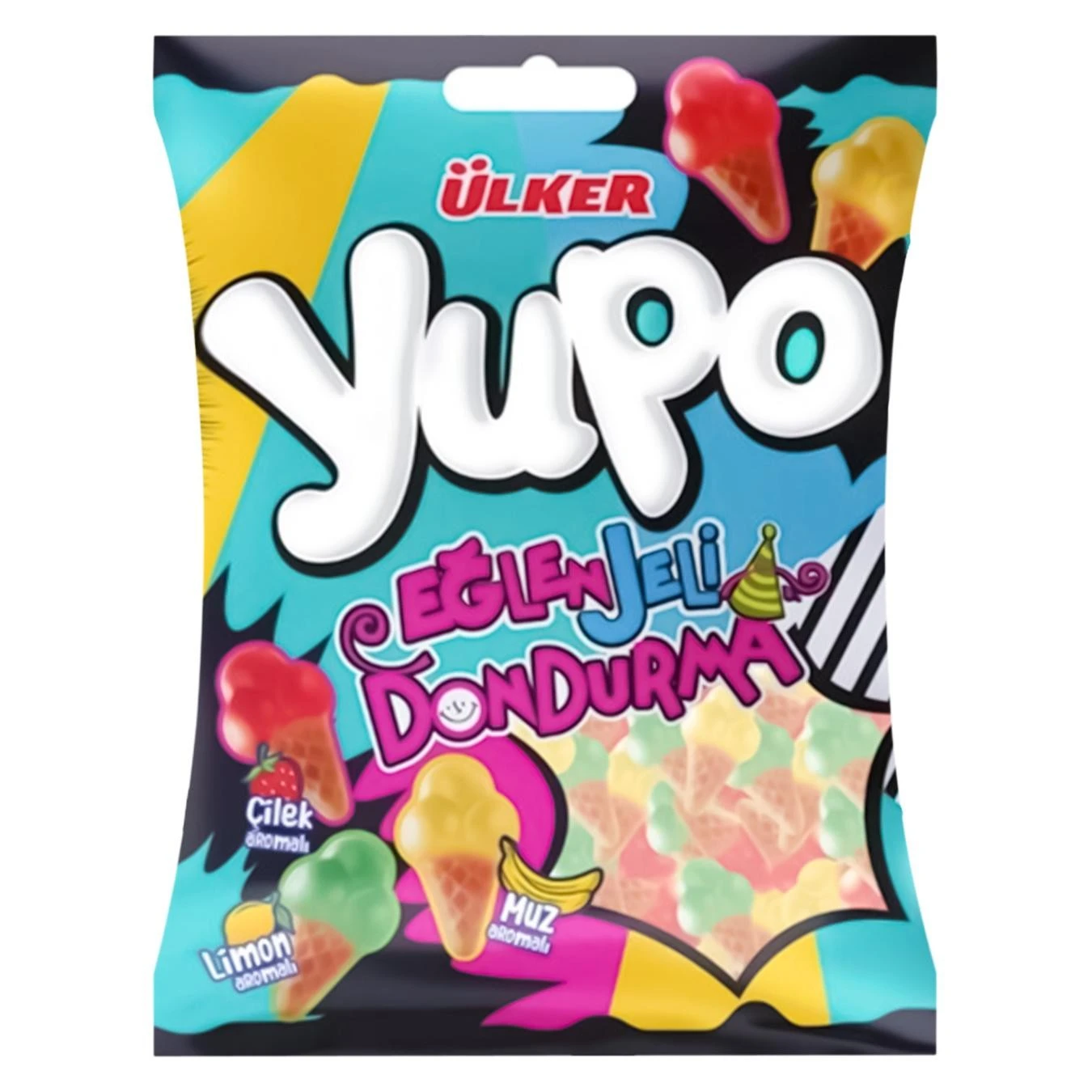 Желейные конфеты Yupo Мороженое Ulker, 80 г