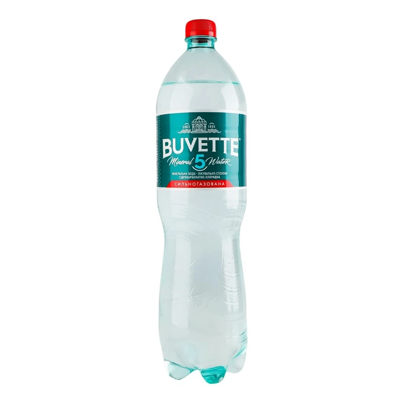 Вода сильногазированная 5 Buvette, 1.5 л