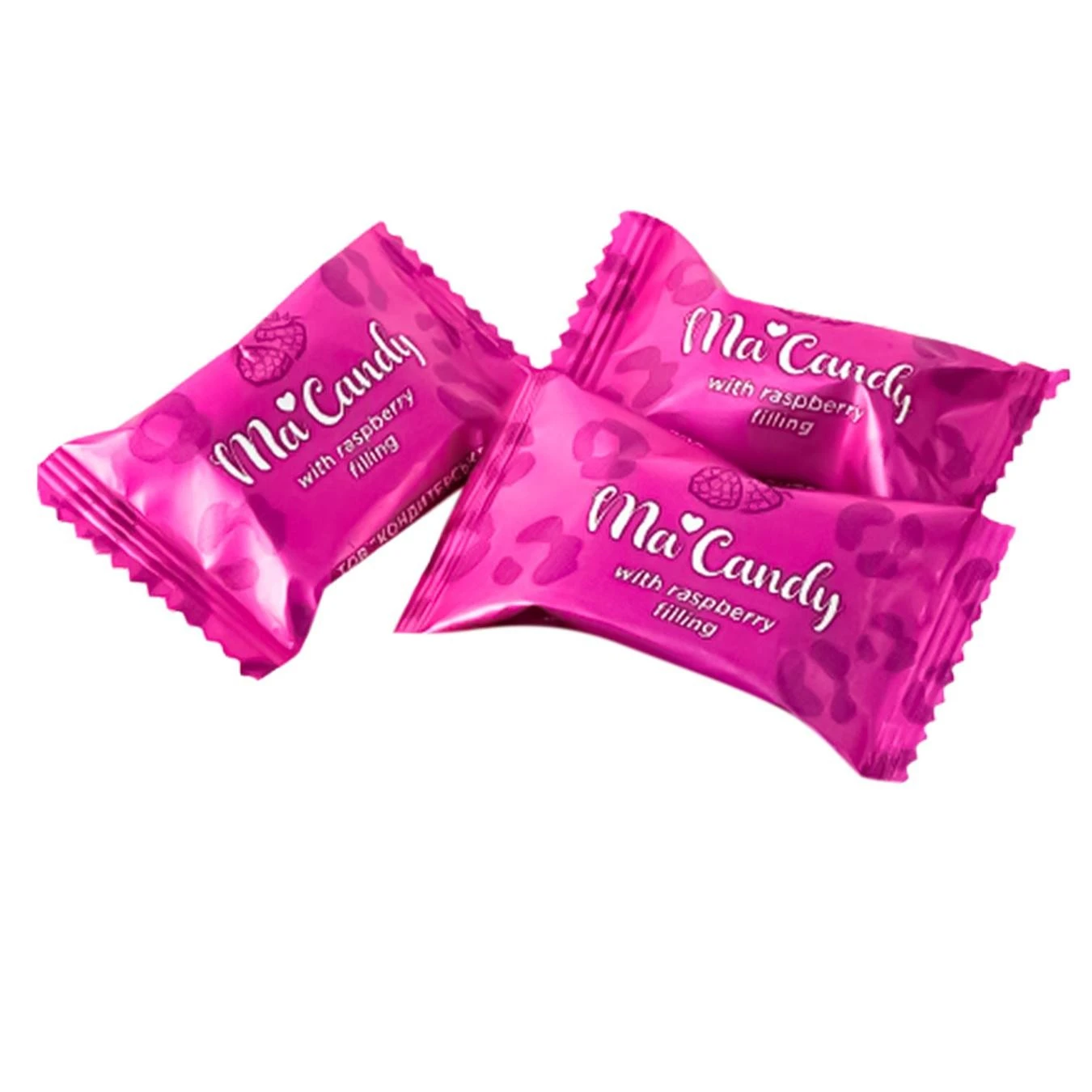 Конфеты Мa'candy малина-йогурт Dobrobuts