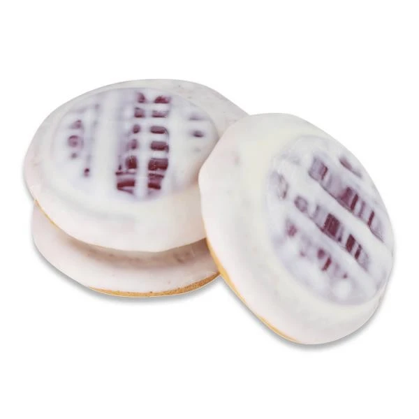 Печенье со вкусом вишни в молочной глазури Delicia