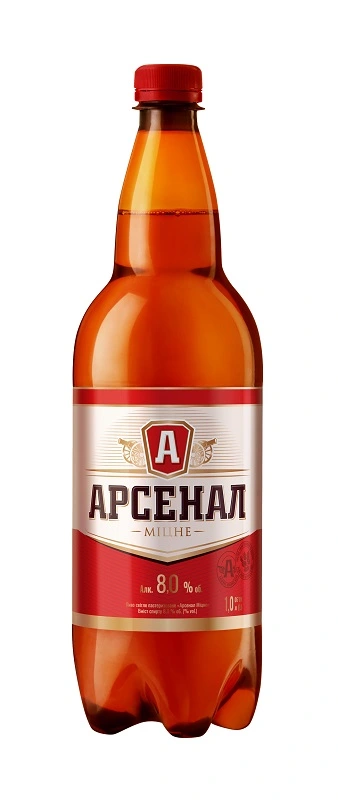 Пиво светлое Крепкое Арсенал, 1 л