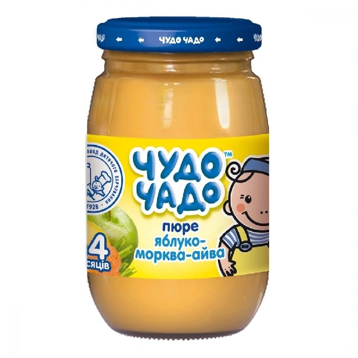Пюре Яблоко-Морковь-Айва Чудо Чадо, 170 г