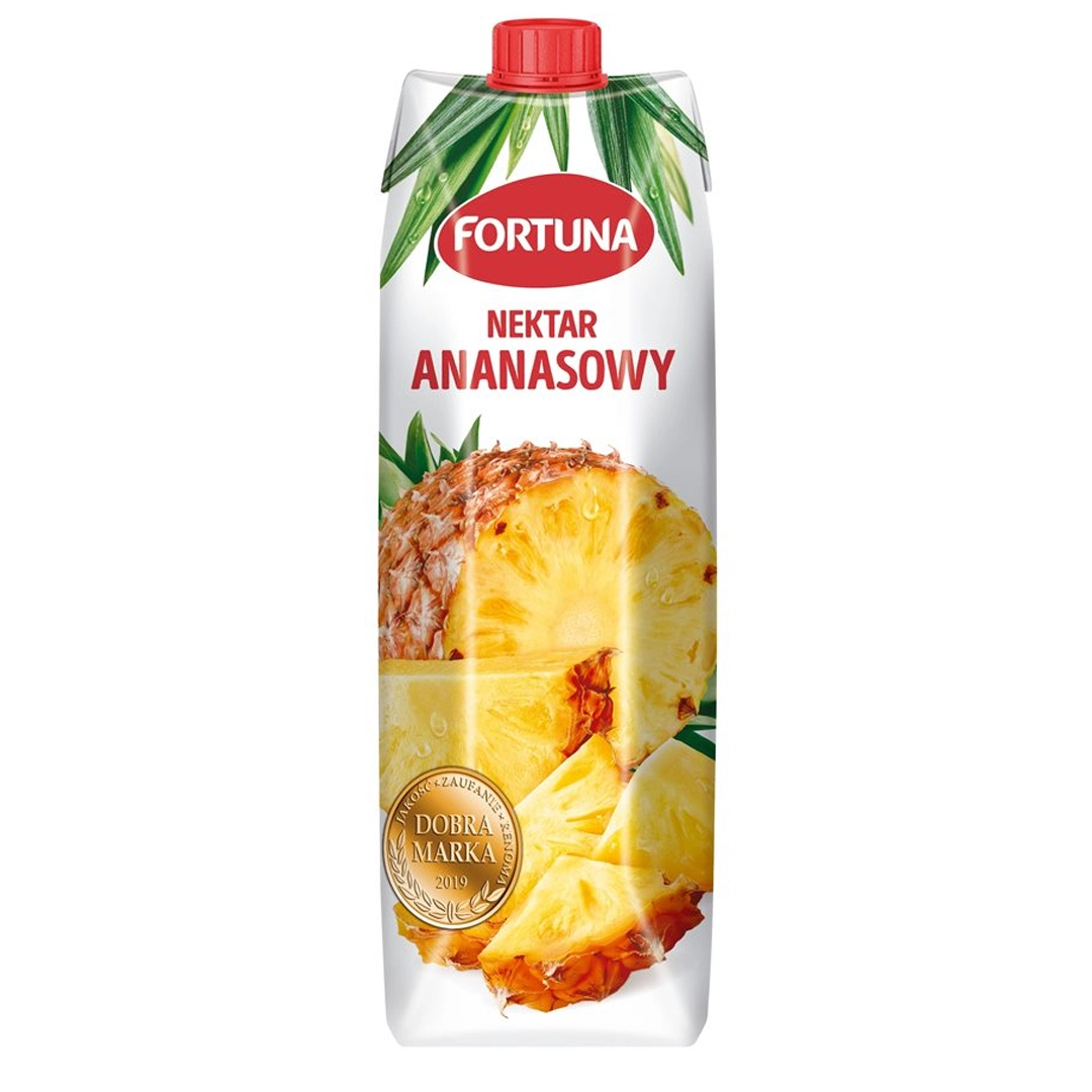 Сок Ананас Fortuna, 1 л
