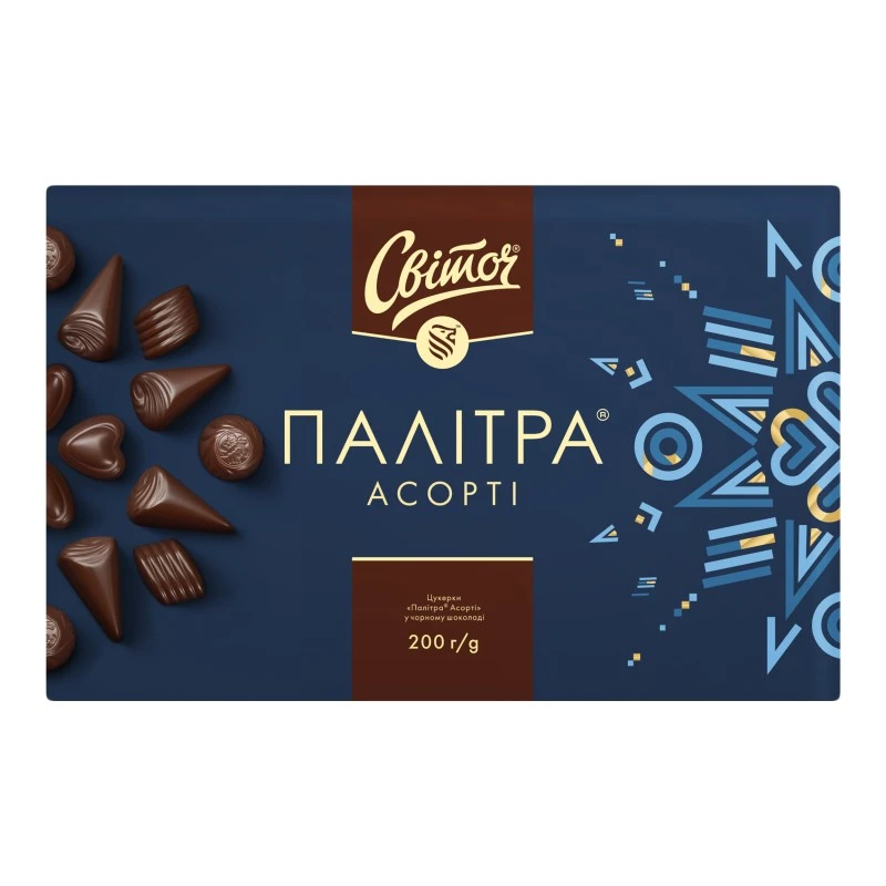 Набор конфет Палитра Ассорти Свиточ, 200 г