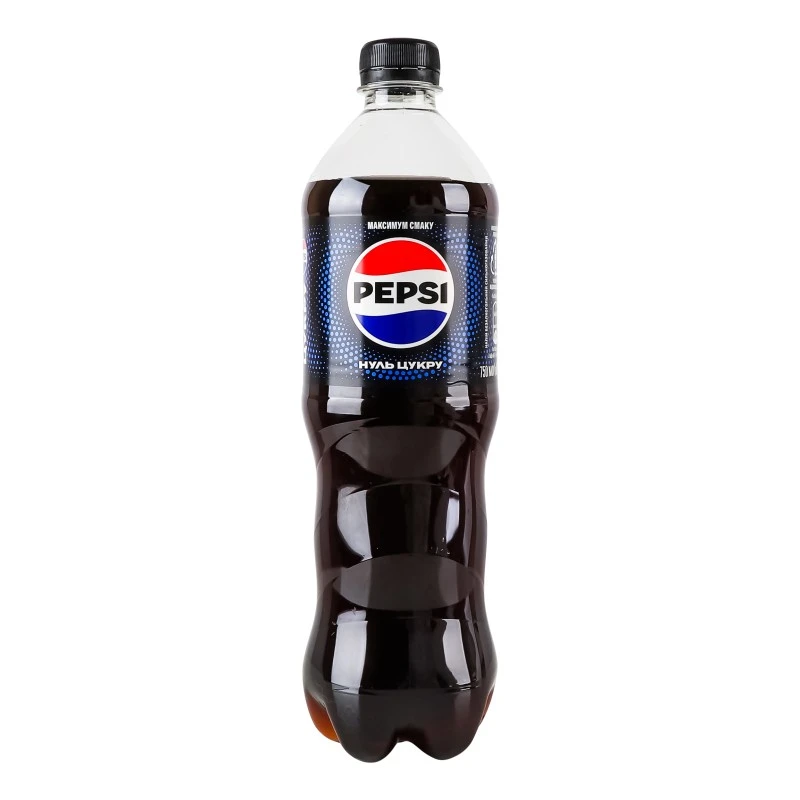 Напиток газированный Zero Sugar Pepsi, 0.75 л