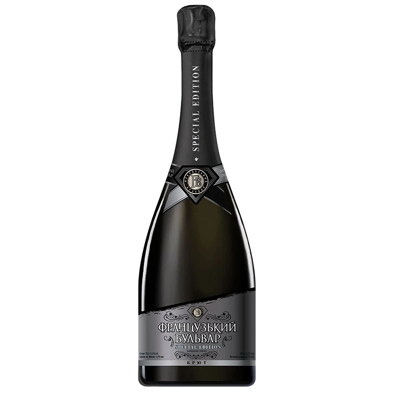 Вино игристое белое брют Special Edition Французский бульвар, 0.75 л