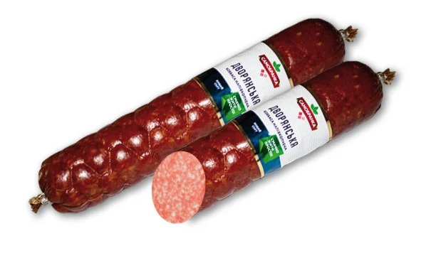 Колбаса полукопченая Дворянская в/с Самобранка