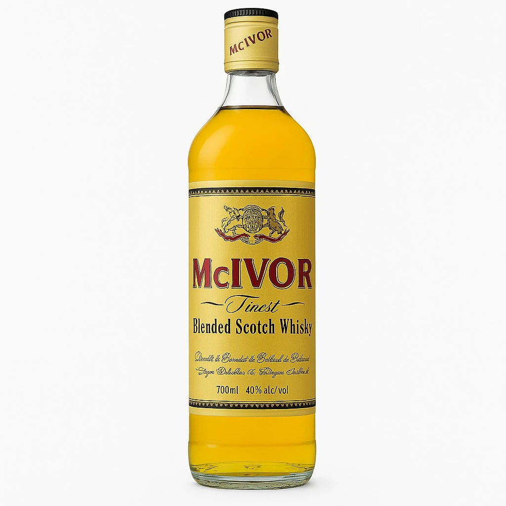 Виски 40% Finest Blended Scotch McIvor, 0.7 л