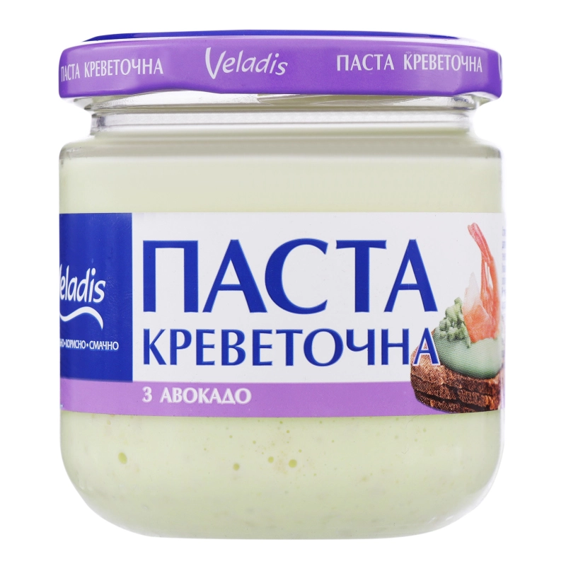 Паста креветочная с авокадо Veladis, 160 г