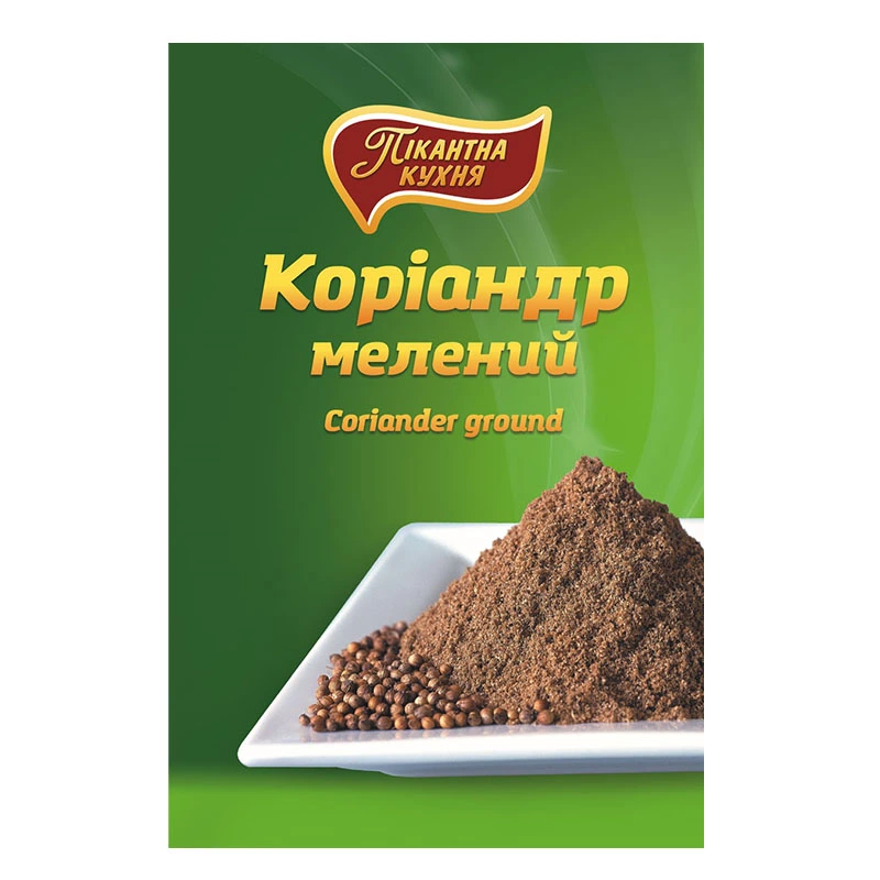 Кориандр молотый Пикантная Кухня, 15 г