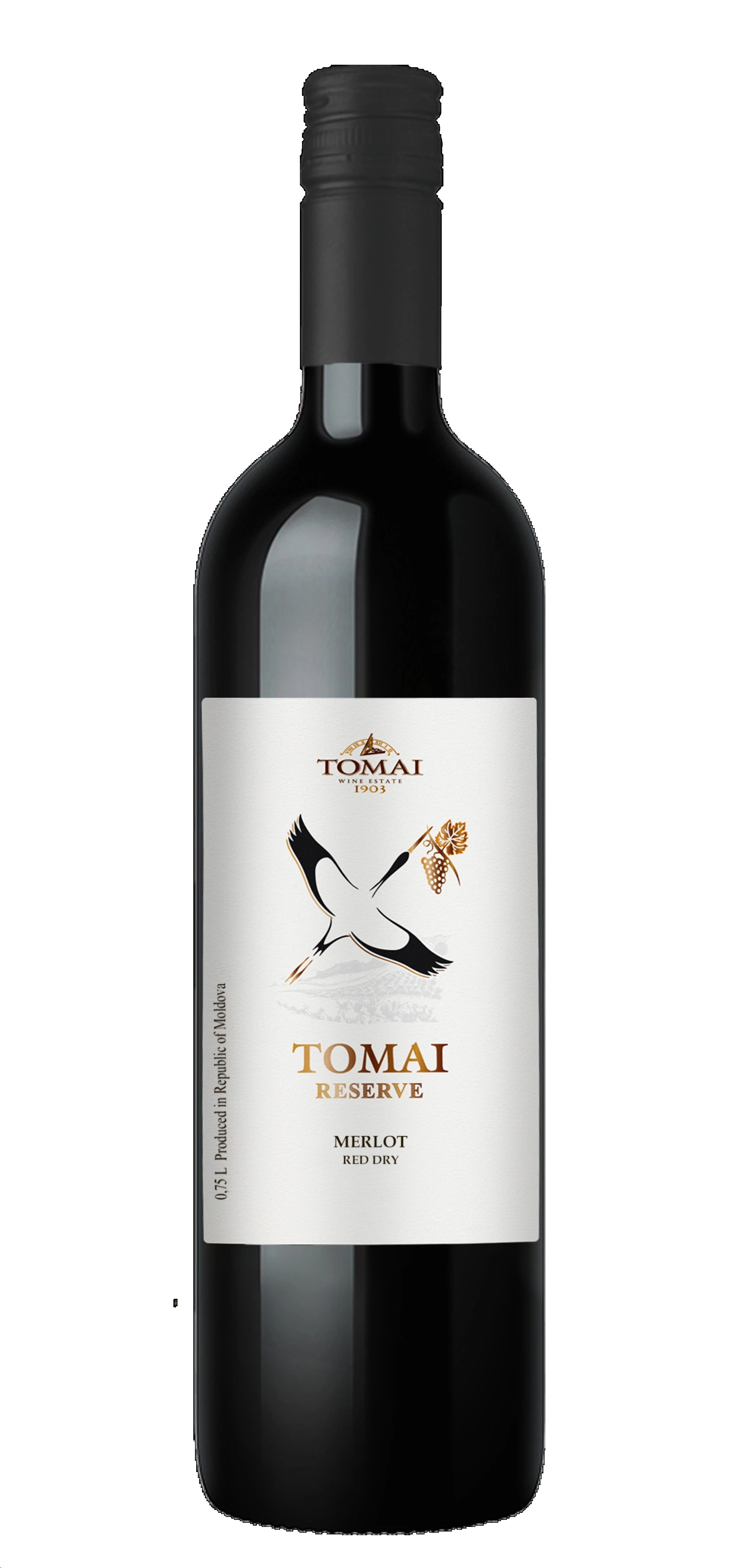 Вино красное сухое Мерло Tomai Reserve, 0.75 л